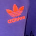 adidas Originals® Love Cropped Fleece Vibe 90’s Hoodie in Neon Multi HC3080 - XS