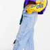 adidas Originals® Love Cropped Fleece Vibe 90’s Hoodie in Neon Multi HC3080 - XS