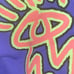 adidas Originals® Love Cropped Fleece Vibe 90’s Hoodie in Neon Multi HC3080 - XS