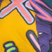 adidas Originals® Love Cropped Fleece Vibe 90’s Hoodie in Neon Multi HC3080 - XS