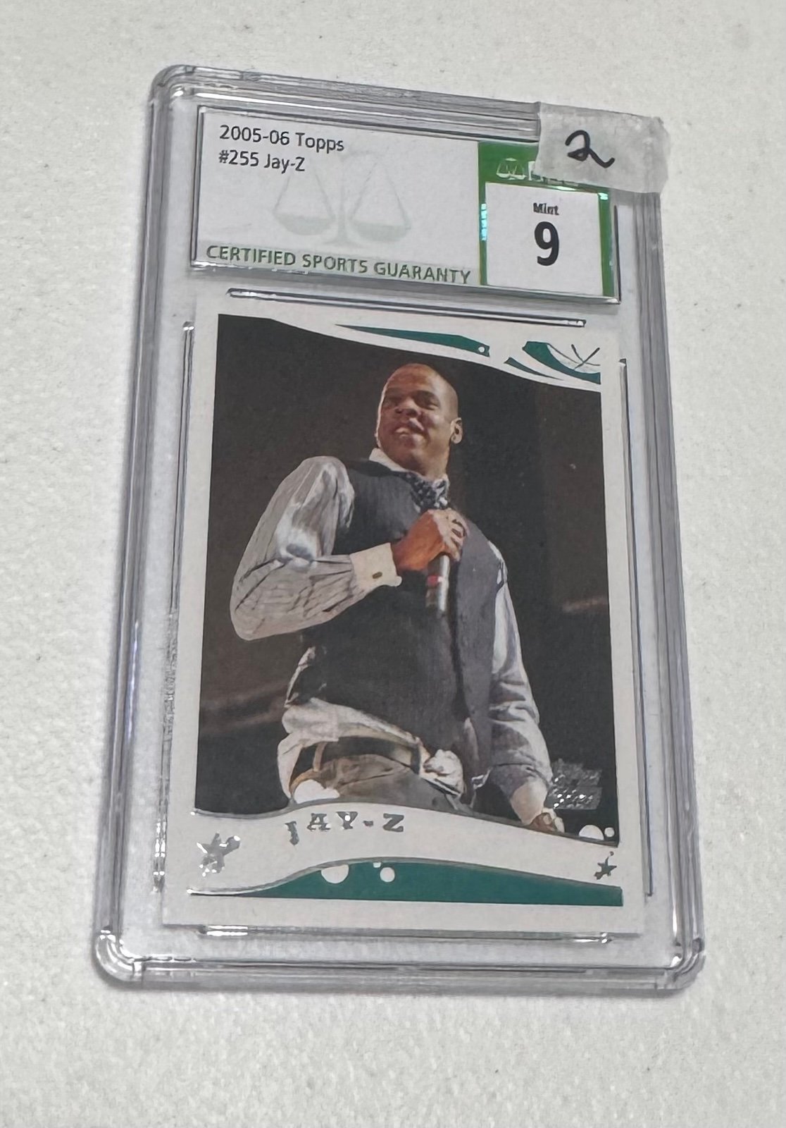 Jay Z Graded RC Card