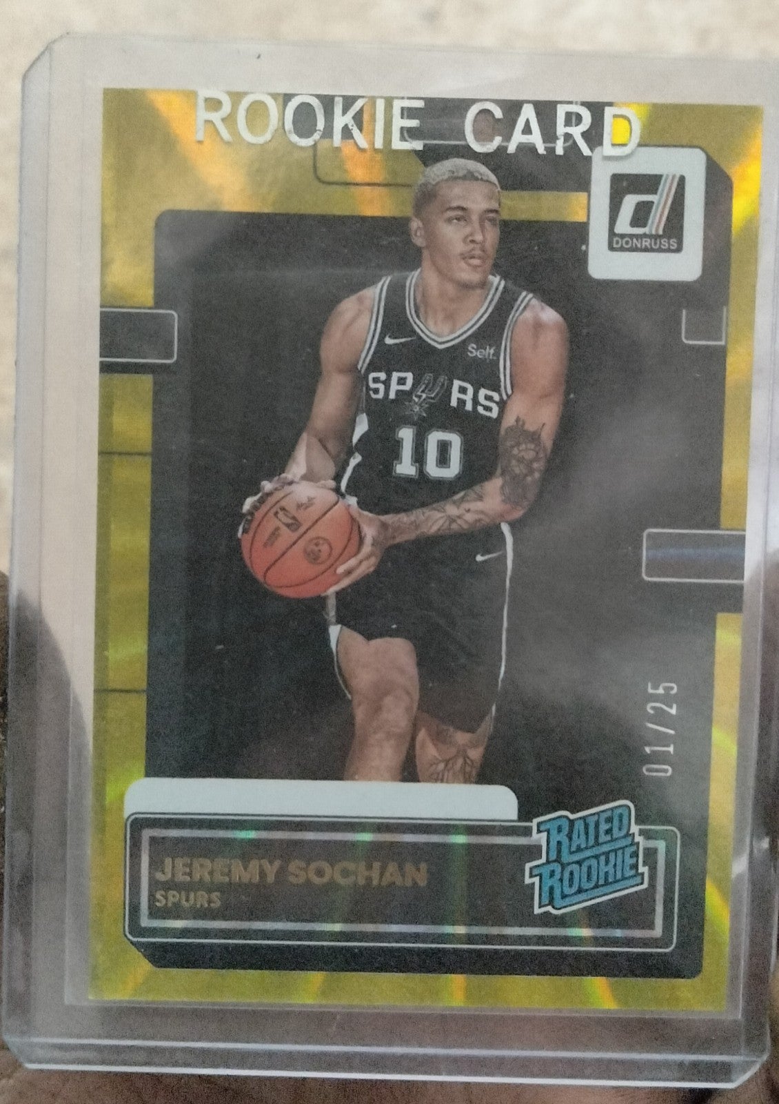 Jeremy sochan yellow laser PRIZM 01/25