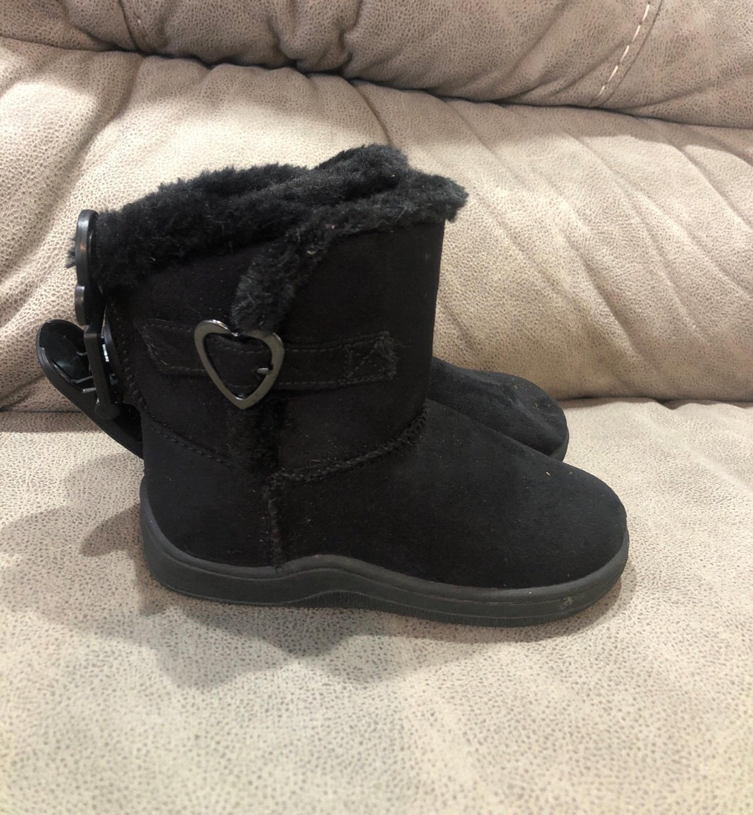 Garanimals Toddler Girls Black Boots Size 6
