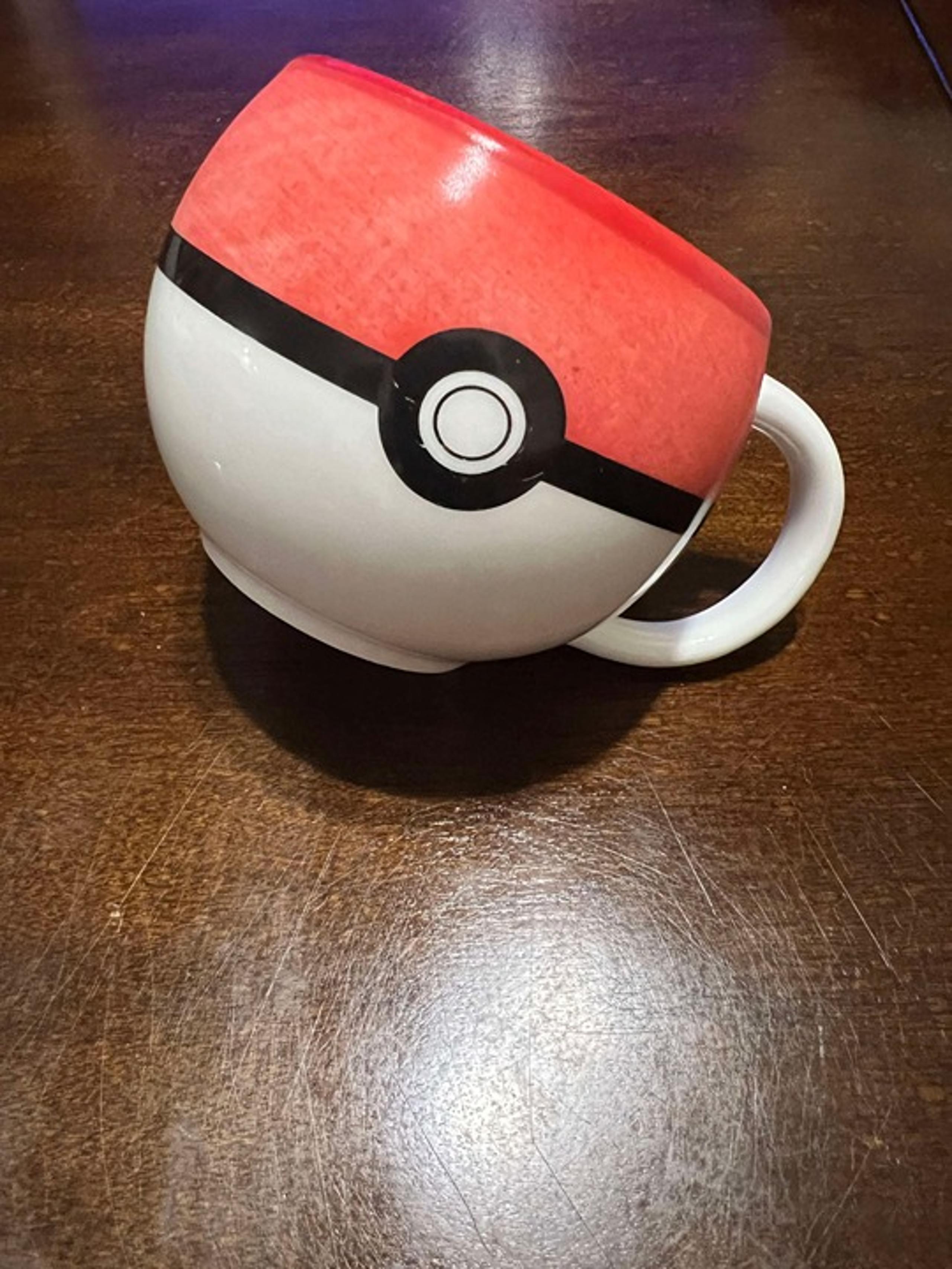 Pokeball Mug Pokémon Coffee/Tea Mug Ceramic Just Funky 2014 Great Condition