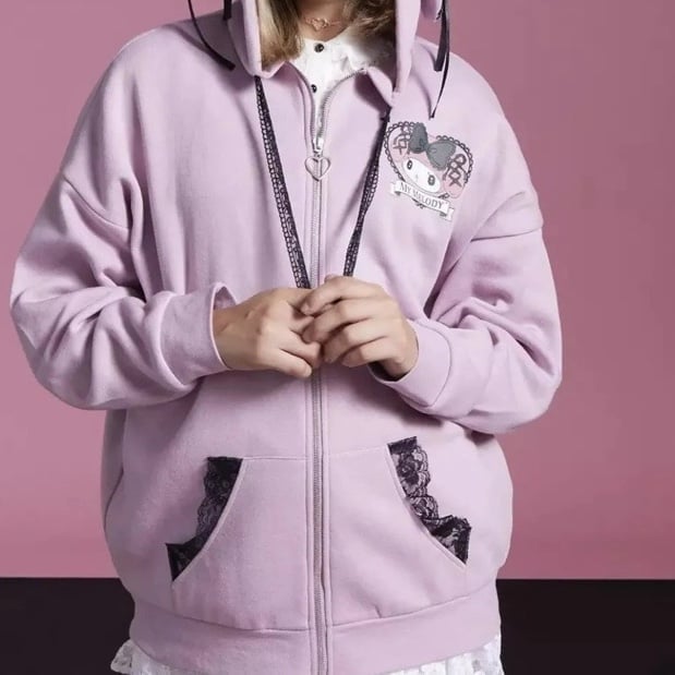 My Melody Lolita Hoodie Jacket