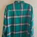 Vintage 1993 Levi's Flannel Plaid Shirt Green Men’s Size L NWT