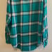 Vintage 1993 Levi's Flannel Plaid Shirt Green Men’s Size L NWT