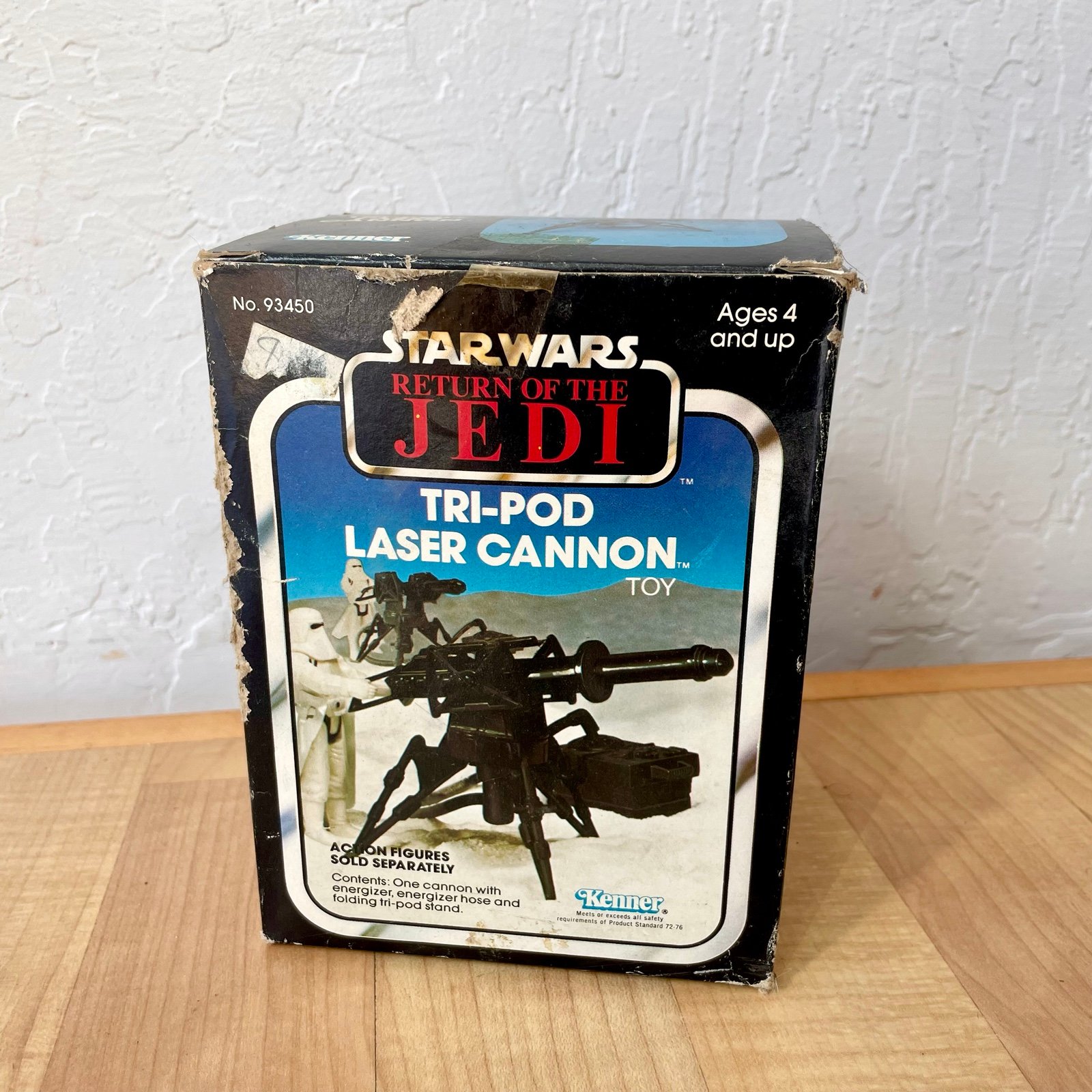 1982 Kenner Star Wars Return Of The Jedi ROTJ Tri-Pod Laser Canon No#93450
