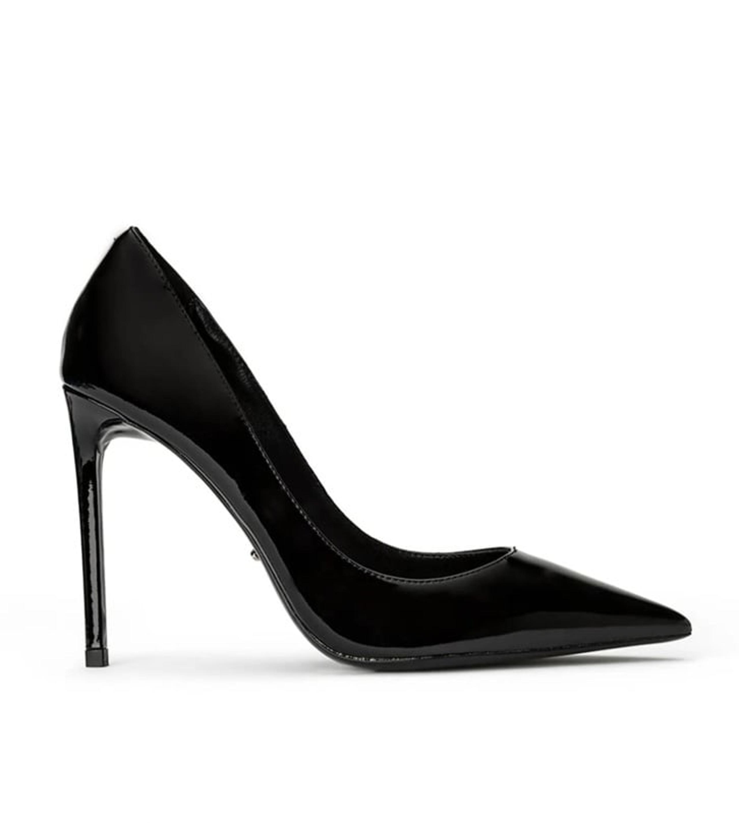 Tony Bianco Anja Black Patent Heels