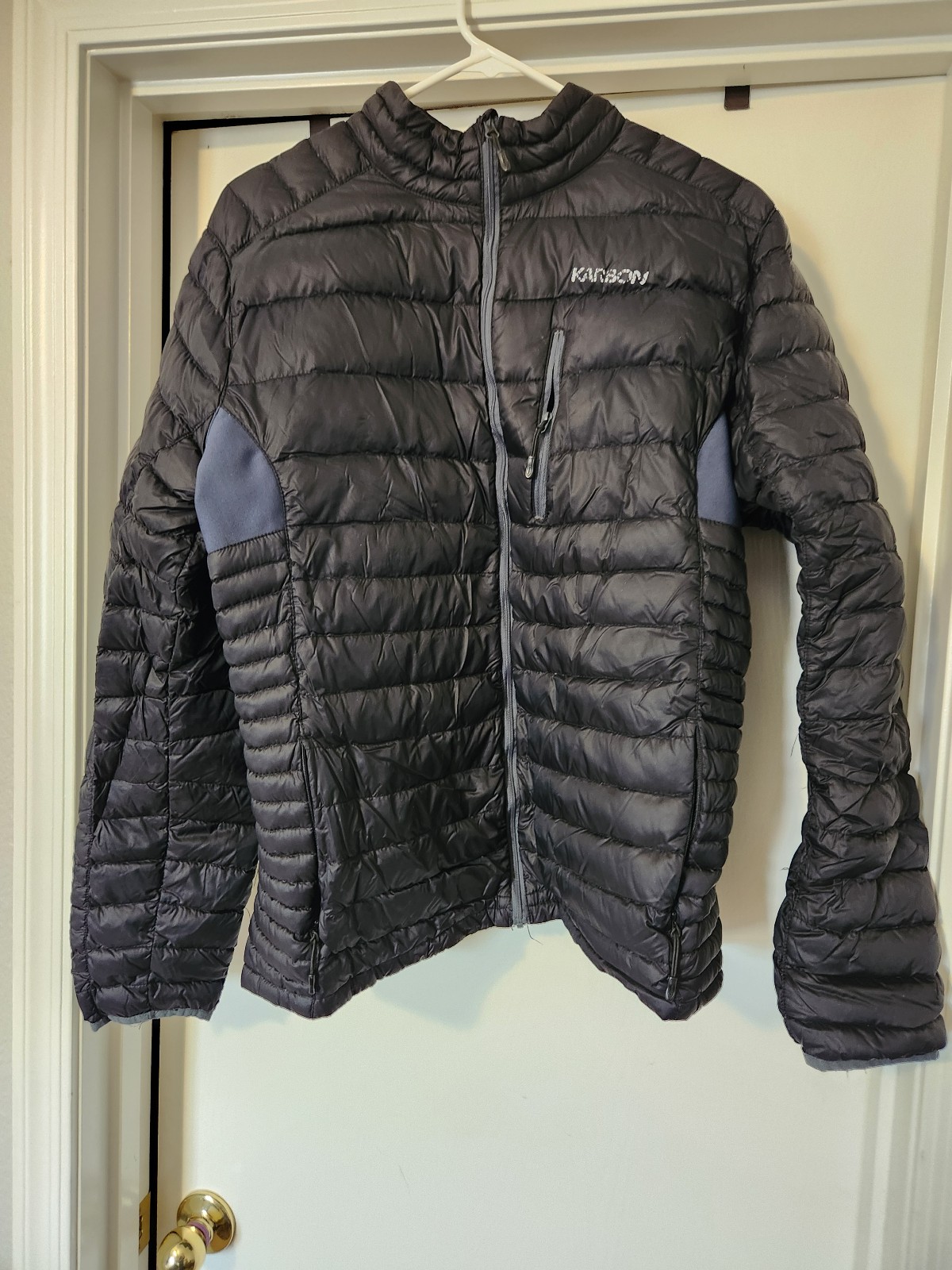 Karbon down puffer zip jacket