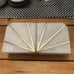 Alabaster Bookends