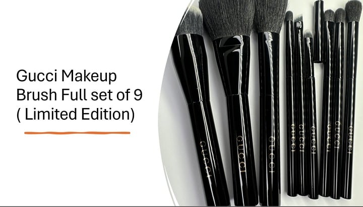 Gucci Makeup Brush set of 9 Limited Edition