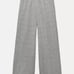 Zara (set) textured top and wide leg pants