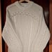 Tularosa Oversized Cable Knit Sweater Dress S Cream Chunky Knit Boho Chic