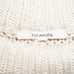 Tularosa Oversized Cable Knit Sweater Dress S Cream Chunky Knit Boho Chic