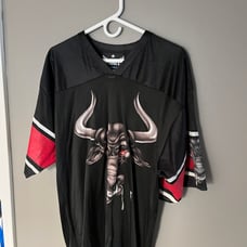 “The Rock” 1990’s Trinity Apparel Vintage Athletic Jersey (Size L)