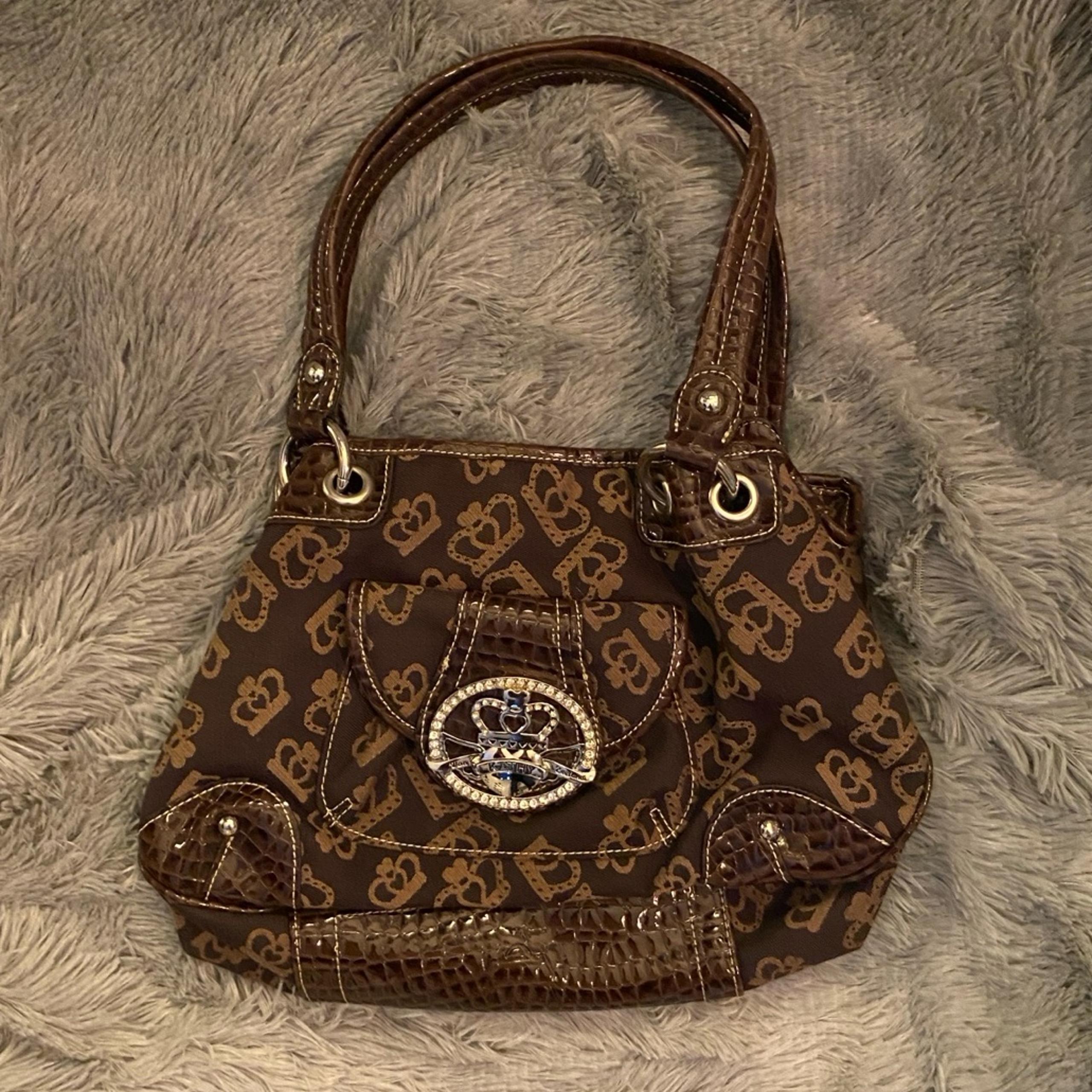 Kathy Van Zeeland Crown Purse
