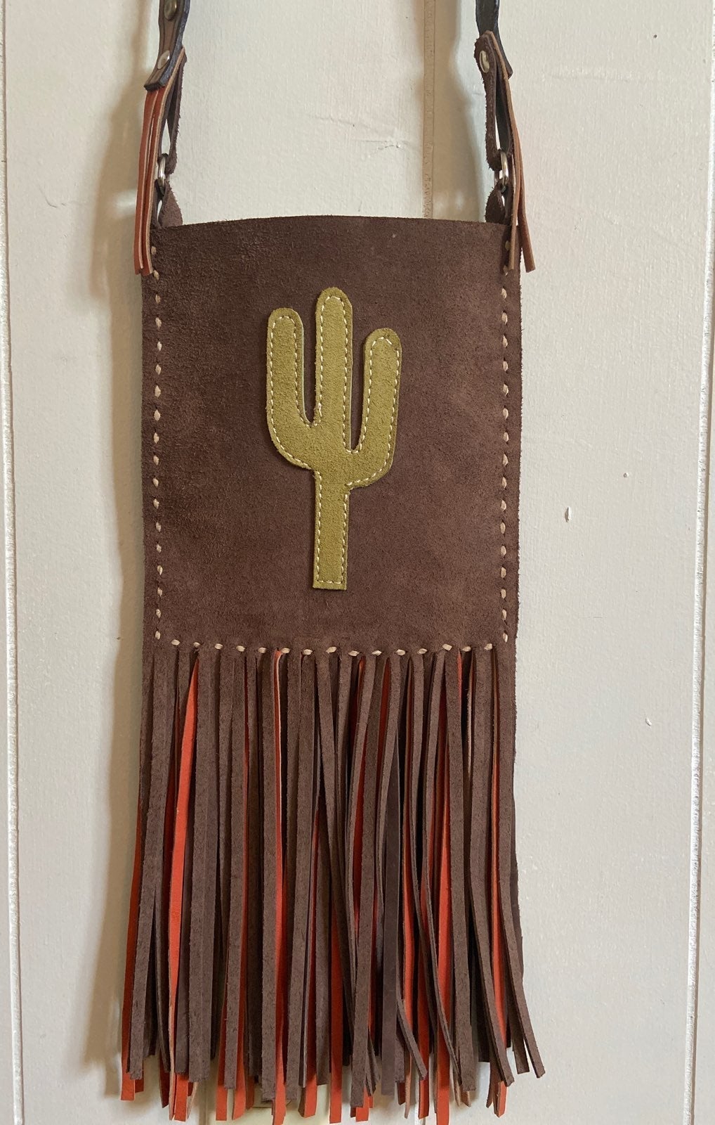 Handmade Leather Messenger Bag