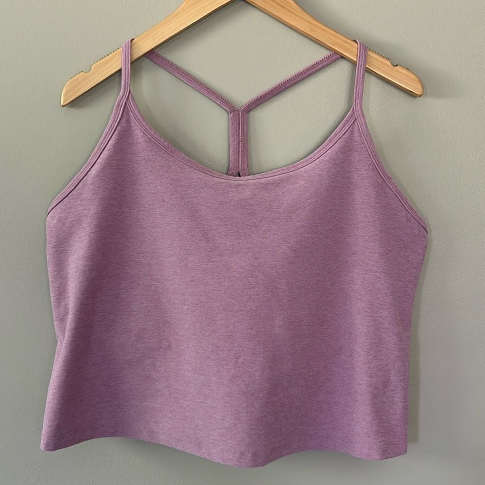 Beyond Yoga Spacedye Slim Racerback Cropped Tank Sz 3X
