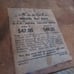RARE tube radio BF GOODRICH Mantola model 4662N portable 1950's battery antique