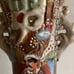Chinese old vase with handpainting