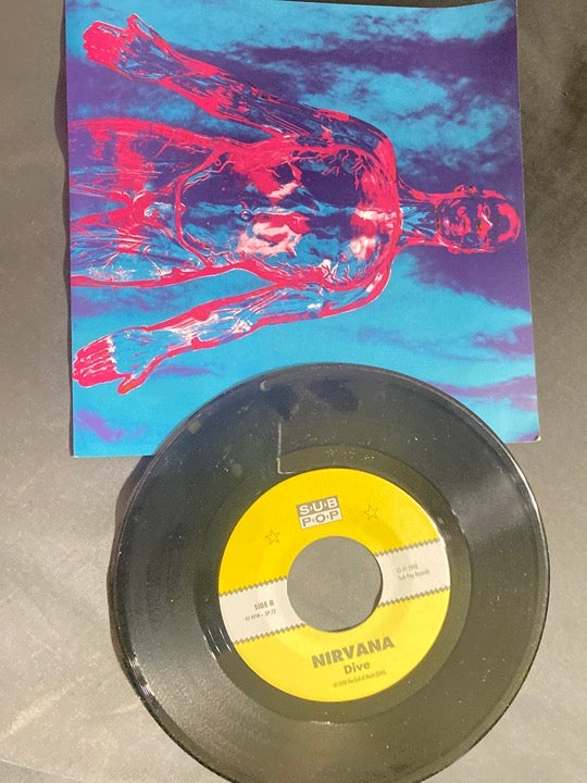 Vinyl Nirvana 45 record