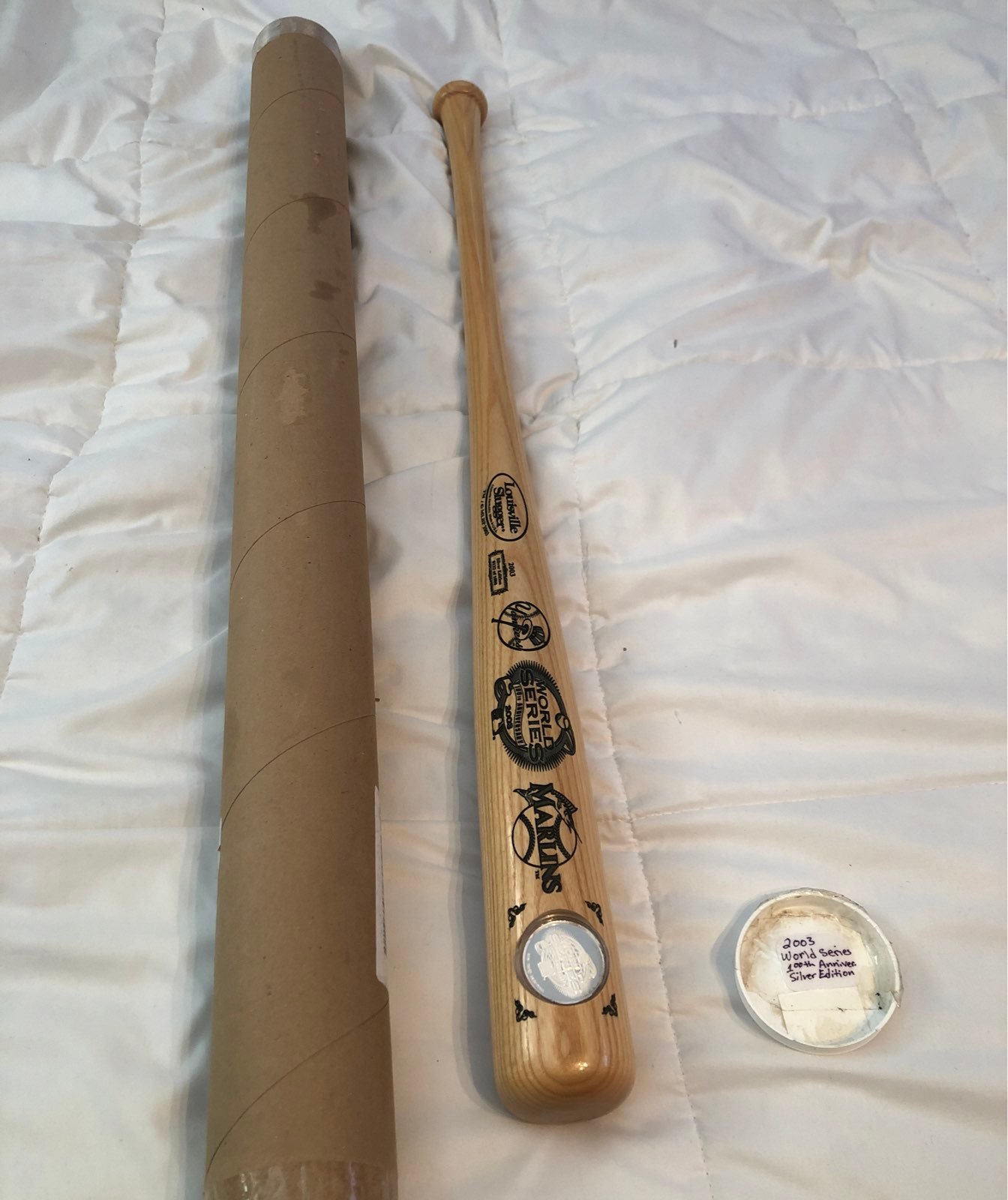 Anniversary baseball bat