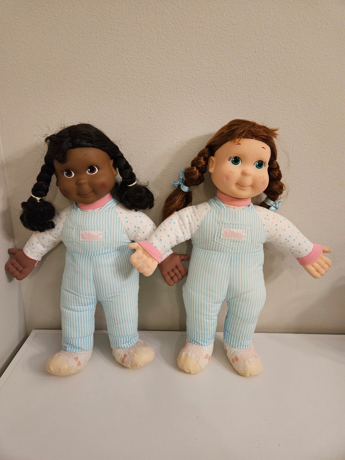 Vintage 1990's Playskool My Kid Sister Doll Set Includes Rare African American