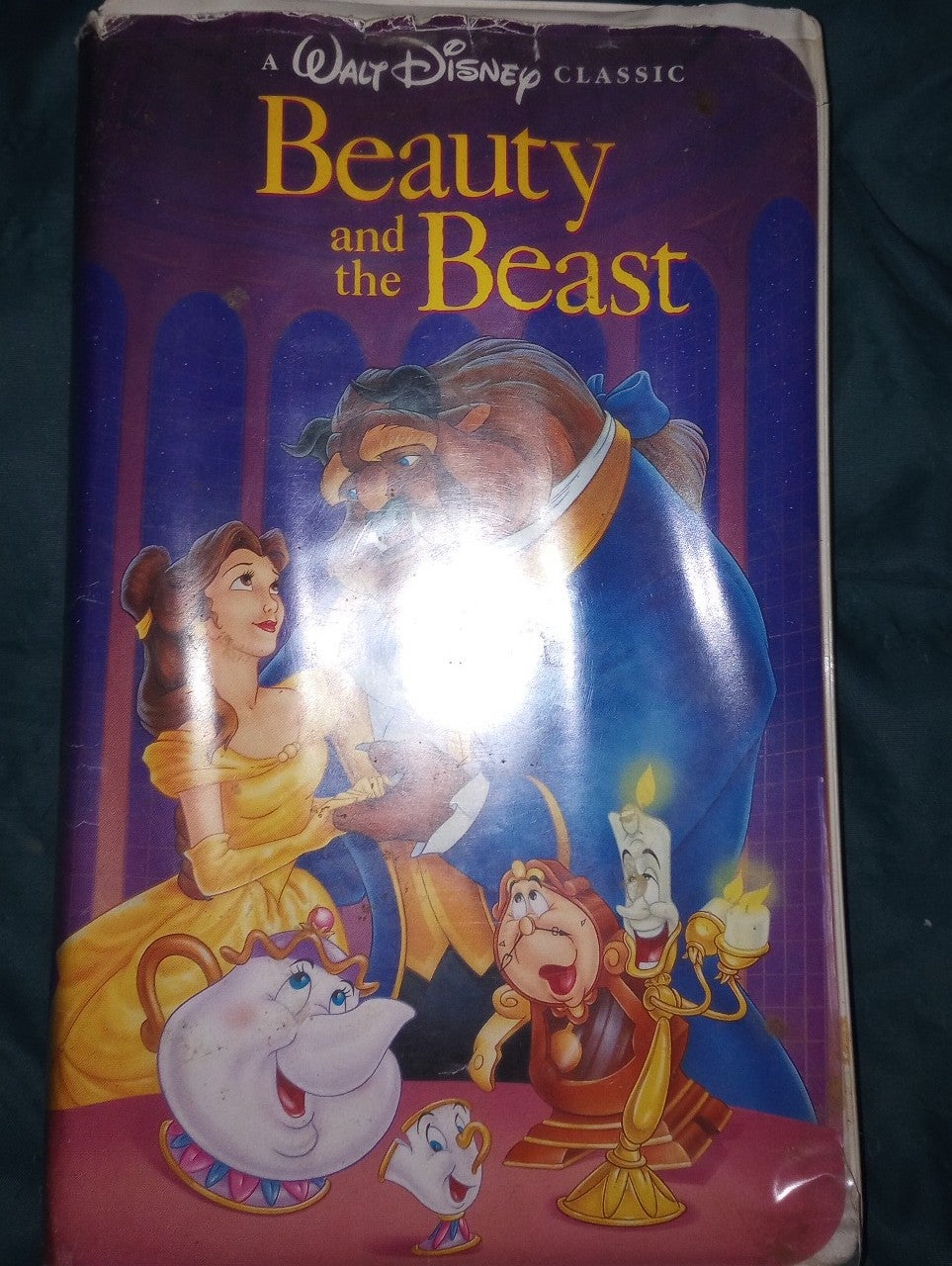 Disney DLR - VCR Tape - Beauty And The Beast