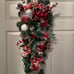 Holly Berries holiday wreath swag