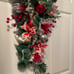 Holly Berries holiday wreath swag