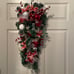 Holly Berries holiday wreath swag