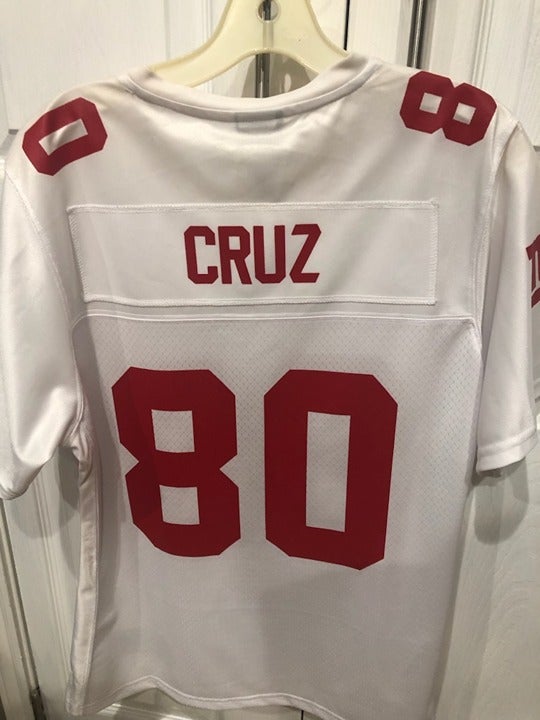 Women's/ CRUZ NY Superbowl XLV Football White Jersey