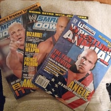 WWE wrestling magazine vintage