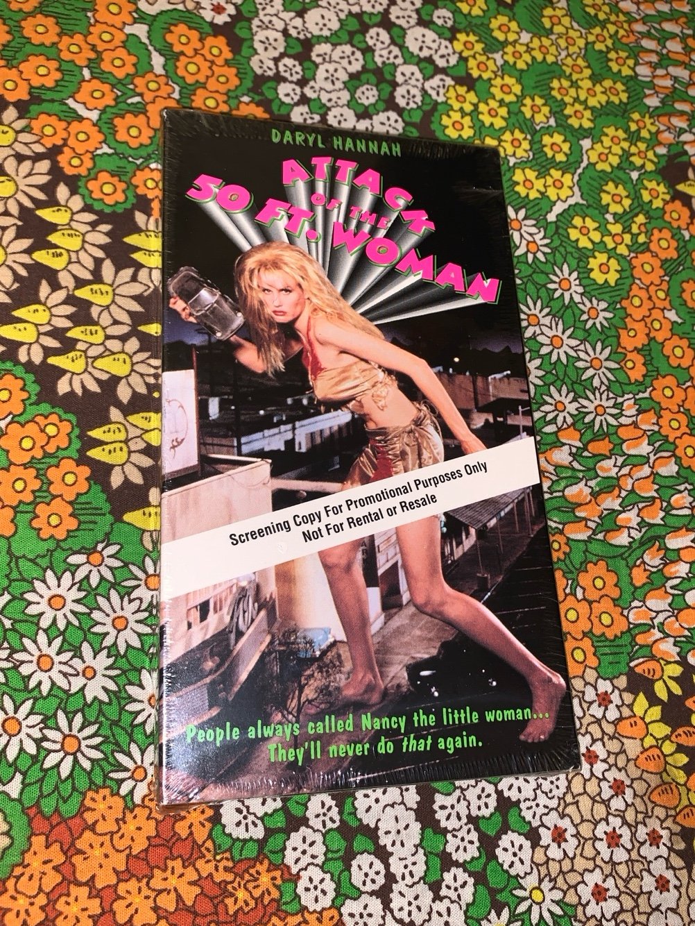 Sealed attack of the 50ft woman vhs