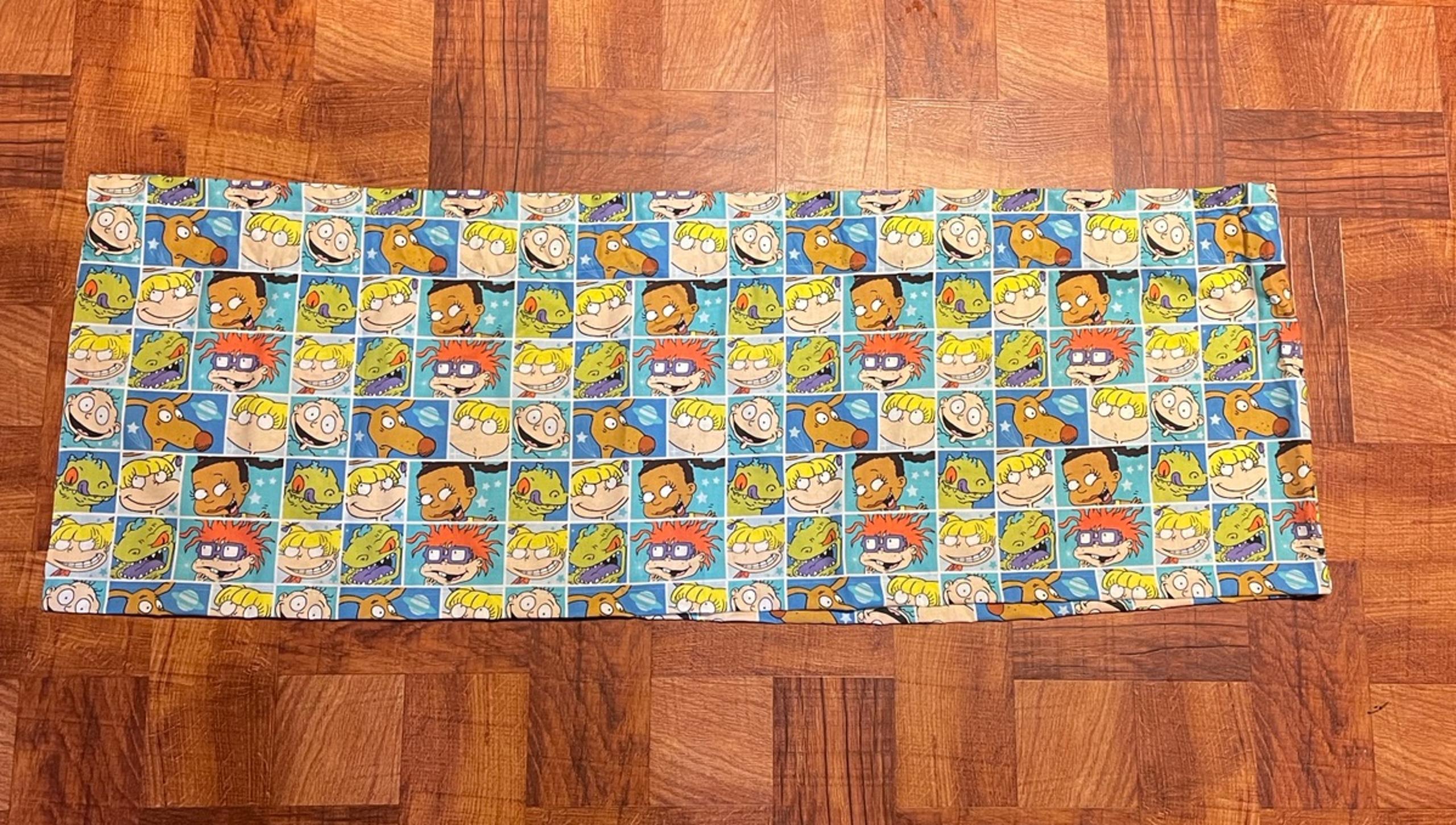 Nickelodeon Rugrats Bathroom Shower Window Curtain Vintage Y2K