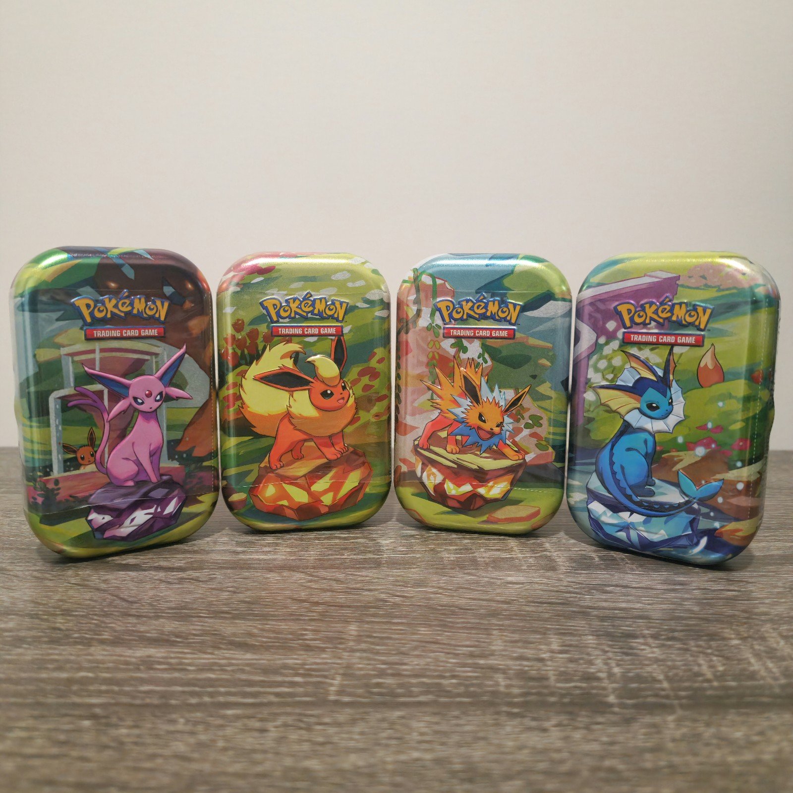 POKÉMON TCG: PRISMATIC EVOLUTIONS MINI TINS - LOT OF 4 (FACTORY SEALED)