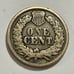 1864 Oak Wreath Shield U.S. Copper Indian Head Penny
