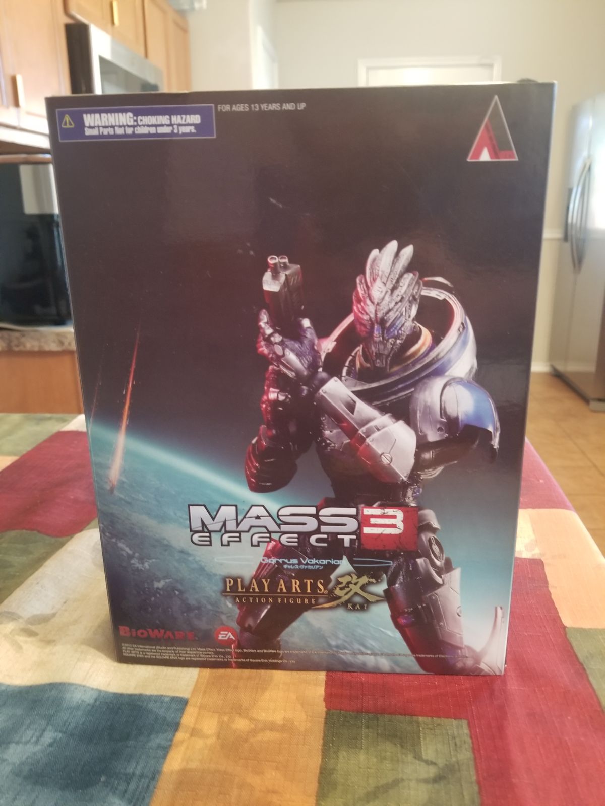 Play Arts Kai Garrus Vakarian Mass Effect 3 figure