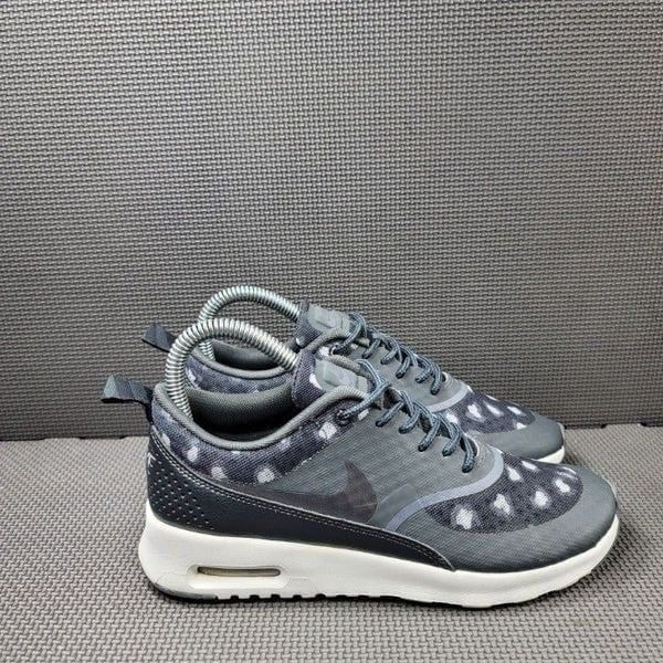 Womens Sz 6 Black Nike Air Max Thea Print Sneakers