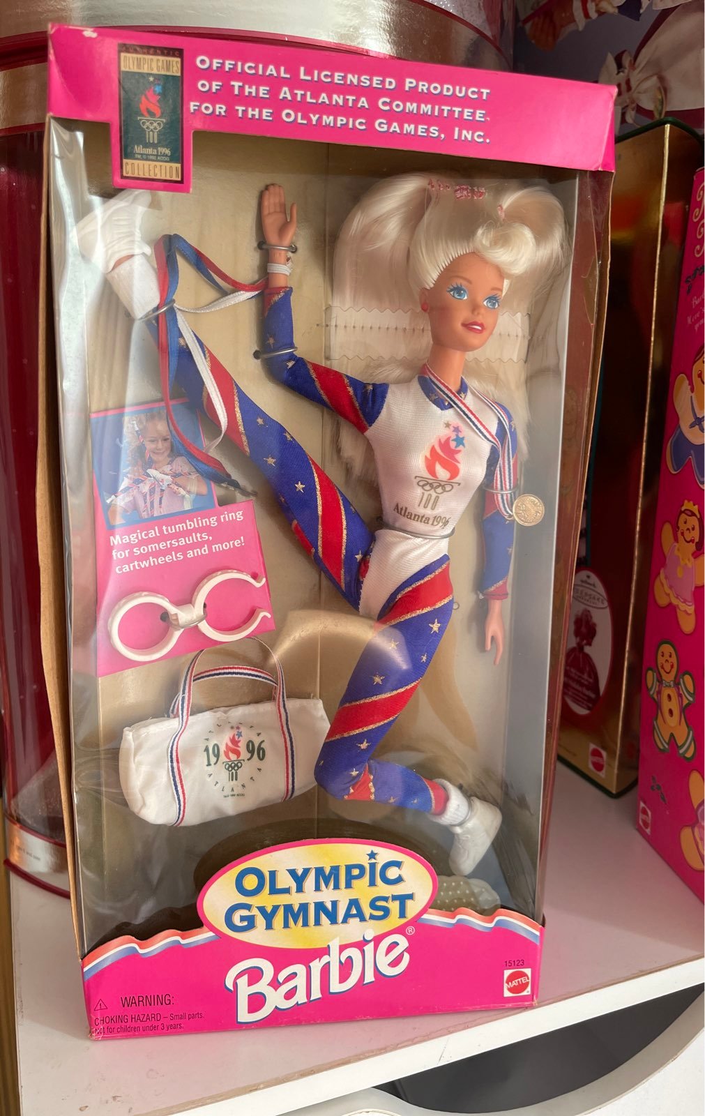 Olympic Gymnast Barbie 1996