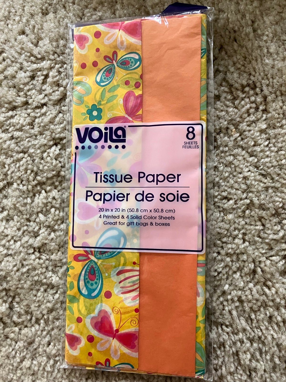 Voila 8 Sheets Tissue Paper