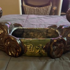 Chinese Double Headed Elephant Jardiniere