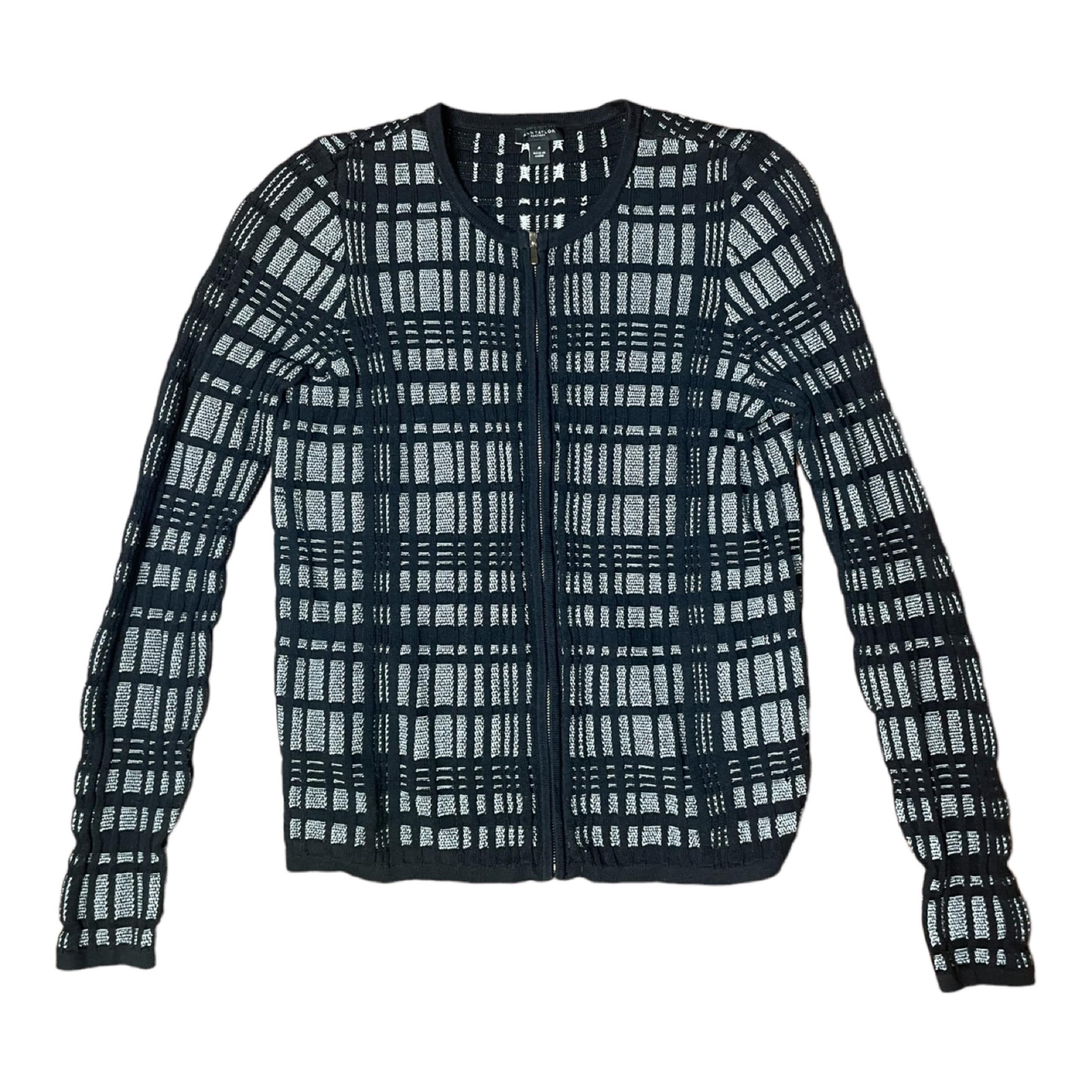 Ann Taylor Zipper Sweater