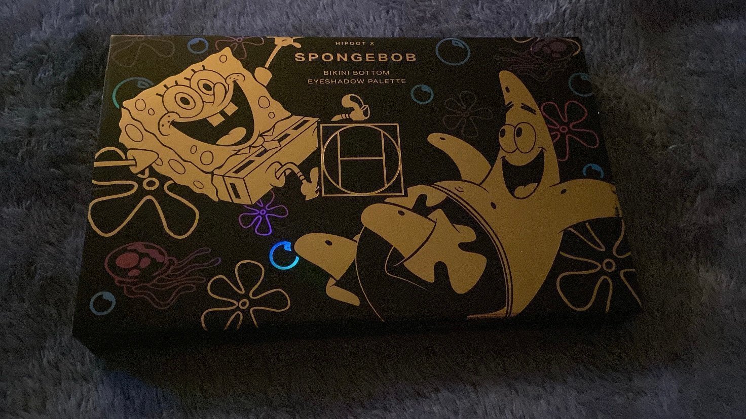 HIP DOT X Spongebob Eyeshadow palette & Blush/Bronzer duo !