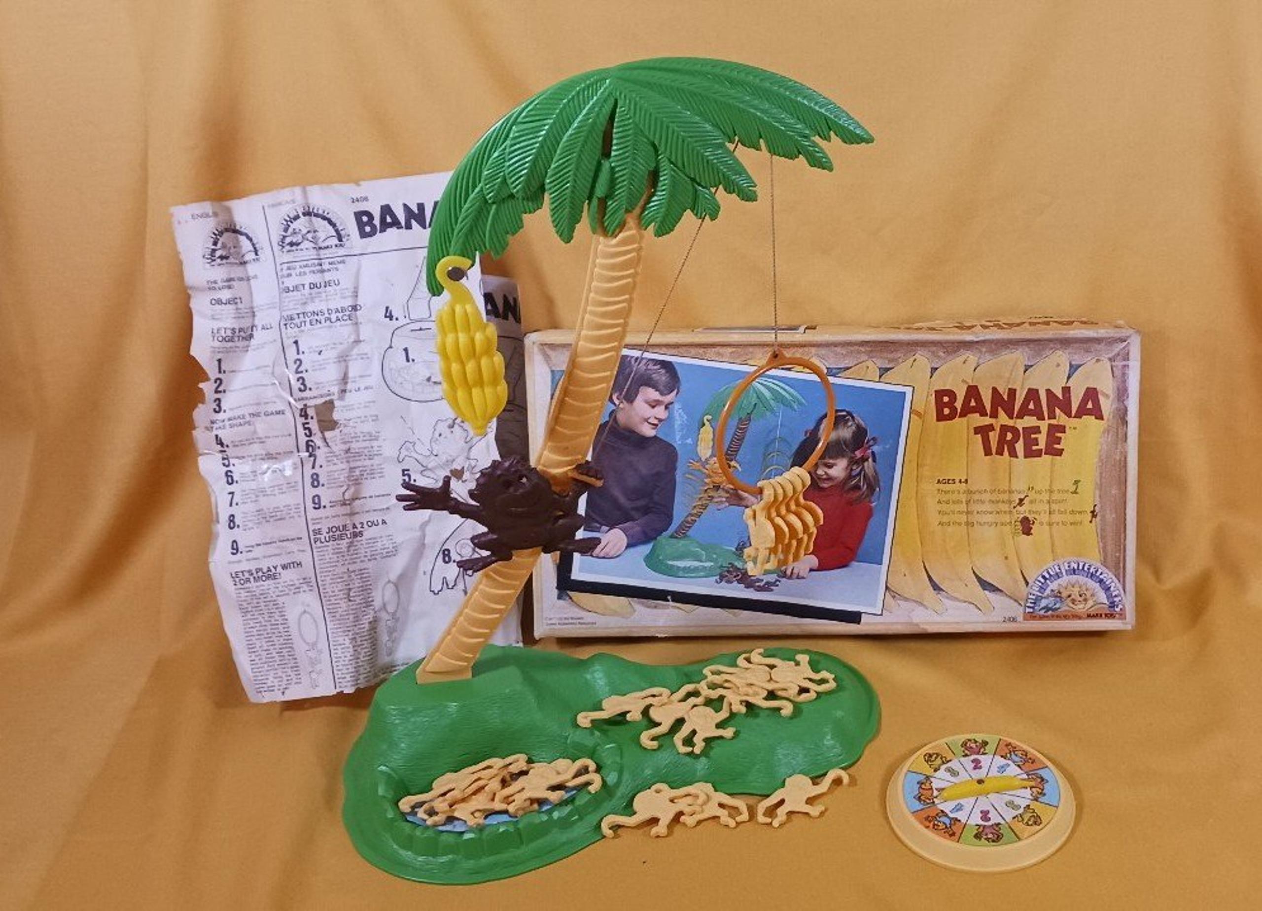 Vintage Marx Toys Banana Tree Game In Box