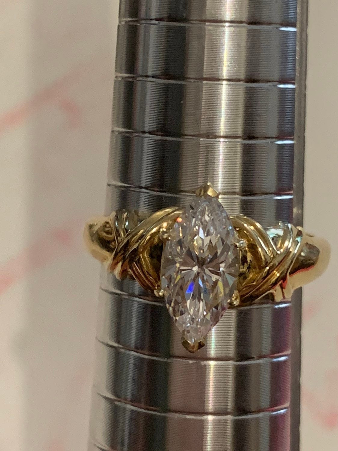 14kt yellow gold ring
