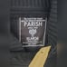 Parish Nation Cotton Black Sweater Men’s Cable Knit Hand Crafted Quality Size XL