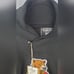 Parish Nation Cotton Black Sweater Men’s Cable Knit Hand Crafted Quality Size XL