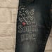 SOUTH POLE Jeans Capris Womens 13 Juniors Patches Graphics 1991 Stretchy